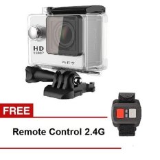 Sport Cam Action Cam TiFo W9 1080P Full HD Sports DV Waterproof Wifi 2 inch Screen + Remote 2.4G - Silver