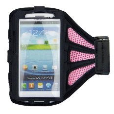 Sport Gym Running ArmBand Case Pouch For Samsung Galaxy S3 III i9300 Black&Pink