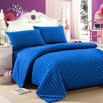 sprei jaxine katun motif polkadot biru lazada indonesia sprei jaxine katun motif polkadot biru lazada indonesia