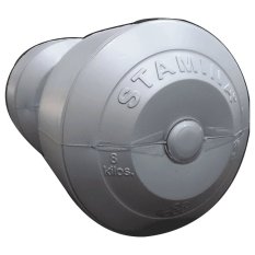 Stamina dumbbell Plastic 8 kg Silver