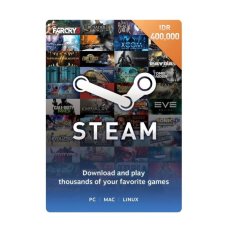 Steam Wallet Code Rp 600,000 ID