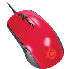 SteelSeries Mouse Gaming Rival 100 - Forged Red