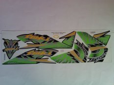 Stiker Motor Vario Techno - Stiker Motor / Striping Motor Vario Techno 110 Hijau
