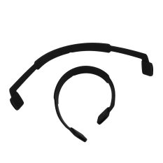 Stretchy Glasses Cord Holder Sunglasses Silicone Strap Sports Band Black Set of 5 (Intl)