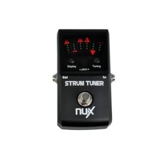 Strum Tuner Polyphonic Strum Pedal Tuner Tuning Pedal Electric Acoustic Guitar Bass Multi String Guitar Pedal Tuner (Intl)