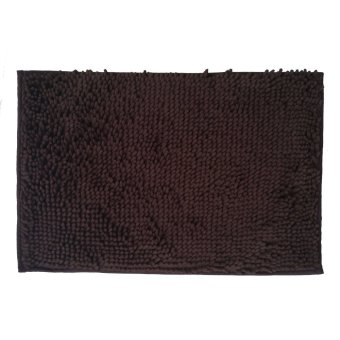 sugu keset kaki cendol microfiber 40 x 60 cm cokelat tua sugu keset kaki cendol microfiber 40 x 60 cm cokelat tua