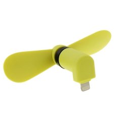 SUNSKY 3.5 inch Fashion Portable 8 Pin USB Phone Mini Fan for iPhone 6 and 6 Plus / iPhone 5 and 5S / iPad Air 2 and Air (Green) - Intl