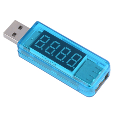 Sunwonder USB Voltage Current Meter Tester Charger Doctor For Power Bank Phone Mobile Cell (Blue) (Intl)