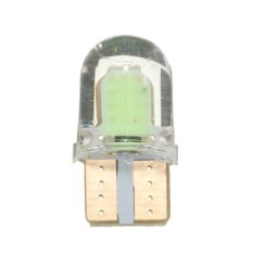 T10 194 168 W5W COB 8SMD SILICA Super Bright LED Light Bulbs License Plate Light DC12V Ice Blue - INTL