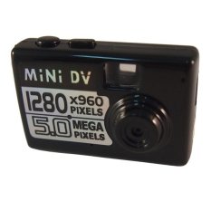Taff 5MP HD Smallest Mini DV Digital Camera Video Recorder Camcorder Webcam DVR - Black