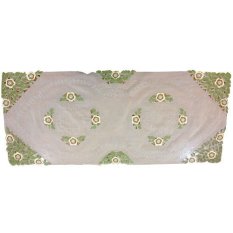 Taplak meja Lucu Kembang Hijau