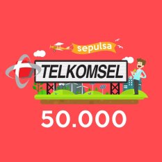 Telkomsel Pulsa 50.000