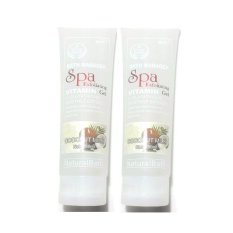 The Body Shop Peeling Spa Exfoliating Gel - Vitamin Kulit - Coconut Milk - 2 Pcs