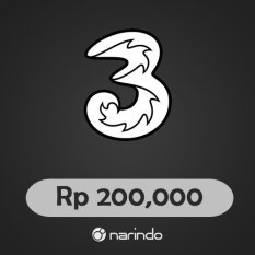 Three Pulsa Electric 3 - Reg Rp. 200.000