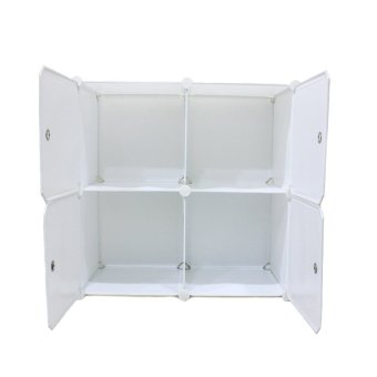 tokokadounik lemari portable putih 4 2 4 pintu lazada tokokadounik lemari portable putih 4 2 4 pintu lazada