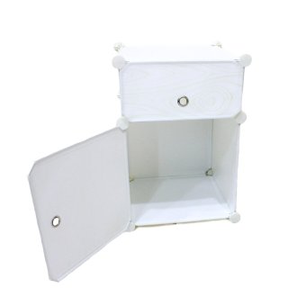 tokokadounik rak lemari portable putih 2 1 2 pintu lazada indonesia tokokadounik rak lemari portable putih 2 1 2 pintu lazada indonesia
