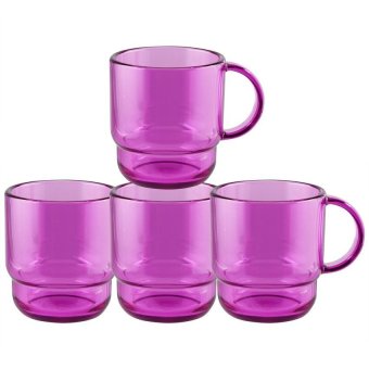 tupperware clear mug 4 pcs ungu lazada indonesia tupperware clear mug 4 pcs ungu lazada indonesia