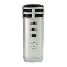 Tuxun Teana i9 Portable Mini Home KTV Karaoke Player Microphone (Silver) - INTL