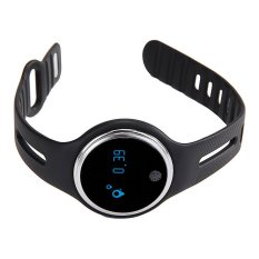 Ubit Smart Watch IP67 Waterproof Cycling Record Wristwatch E07 Black