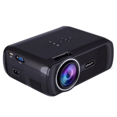Uhappy U80 Portable Home Theater 1080P LED HD Mini Digital Projector, Support HDMI, VGA, USB(Black) (Intl)