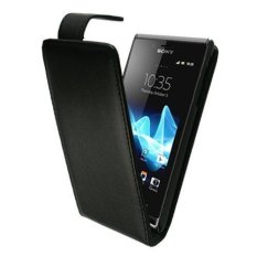 Ultra Slim PU Leather Protective Phone Case Cover Shell Holster for SONY XPERIA J st26i