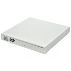 USB 2.0 External Slim CD±RW DVD ROM CD-R/RW CD-TEXT Combo Drive (White)- Intl