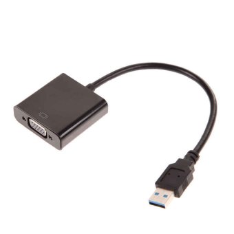usb 3 0 to vga display adapter hitam lazada indonesia usb 3 0 to vga display adapter hitam lazada indonesia