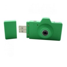 USB Eazzzy Mini Digital Camera - 2MP - Hijau