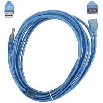 usb kabel extension 5m biru usb kabel extension 5m biru