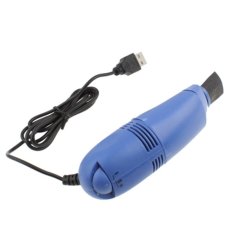 USB Mini Vacuum Keyboard Cleaner for Laptop Computer PC - Biru
