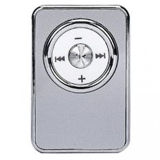 USB MP3 Player Support Micro SD TF Card Music Media Silver free shipping - Intl