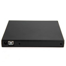 USB Slim External Case Enclosure Box for 12.7mm SATA DVD RW Burner Optical Drive - Intl