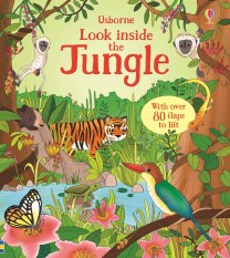 Usborne Look Inside Jungle (Buku Edukasi Bahasa Inggris Import Anak)