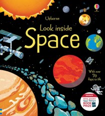 Usborne Look Inside Space (Buku Edukasi Bahasa Inggris Import Anak)