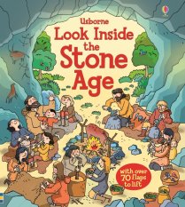 Usborne Look Inside the Stone Age (Buku Edukasi Bahasa Inggris Import Anak)