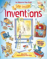 Usborne See Inside Inventions (Buku Edukasi Bahasa Inggris Import Anak)