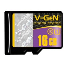 V-Gen Memory Micro SD 16 GB Class 10 Turbo Series - No Adapter