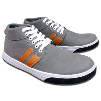 varka v066 sepatu sneakers casual pria semi boot abu varka v066 sepatu sneakers casual pria semi boot abu