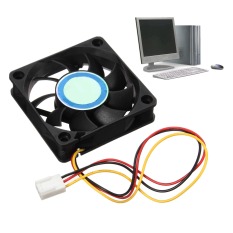 Ventola 12V 60mmx60mm 15mm Interno Desktop CPU 3Pin Cooling Case Fan - Intl