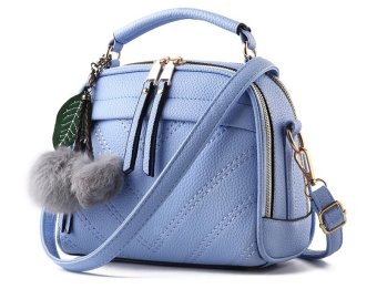 vicria tas branded wanita with pompom high quality pu vicria tas branded wanita with pompom high quality pu