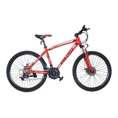 Viva Cycle ZENOX_660 26" Alloy MTB Shimano 21sp L3111-Red