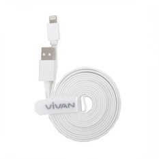 Vivan Kabel Pro For Iphone 5/6 Lightning Data & Charger CL180 Original Putih