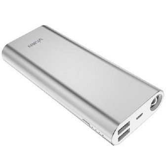 vivan type m17 powerbank 17000mah 2usb port silver vivan type m17 powerbank 17000mah 2usb port silver