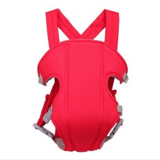 Vogue Breathable 3D Mesh Baby Wrap Carrier Baby Sling For Infant Babies Red Blue New Arrival Promotion (Red) - Intl