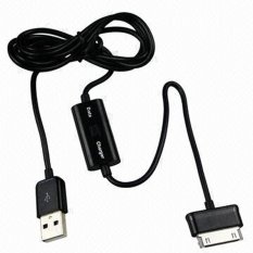 VZTEC USB 2.0 Mini Sync / Charger Cable for Samsung Galaxy Tab P1000/P3100/P5100 - S-K04 - Black