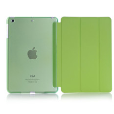 Welink 2 in 1 iPad Mini 4 Case Plus Tempered Glass, Tablet Smart Cover + Slim Transparent Back Case for Apple iPad Mini 4 (Green) (Intl)
