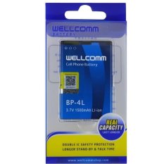 Wellcomm Baterai BP-4L untuk Nokia 6760, E52, E61i, E63, E71, E72,E90, N810, N97