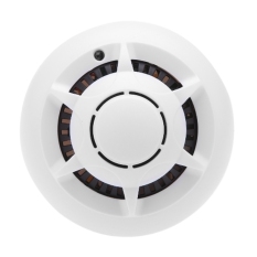 Wifi for Mobile Phone Monitoring P2P Smoke Detector Spy Wireless IP Camera (Intl)