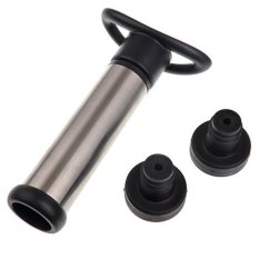 Wine Bottle Vacuum Sealer Preserver Tool (Black)
