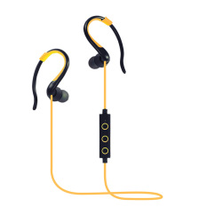 Wireless Bluetooth 4.1 Stereo Earphone Fashion Sport Running Headphone Studio Music Headset (Orange) - Intl